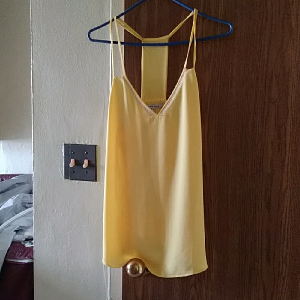 Yellow blouse